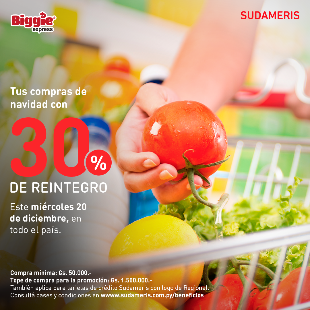 30% BIGGIE PROMO NAVIDAD