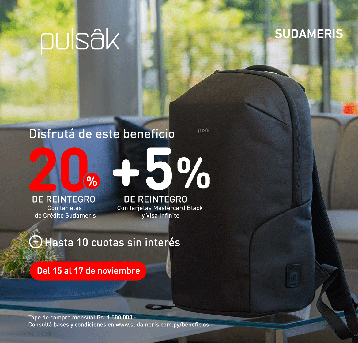 20% REINTEGRO PULSAK