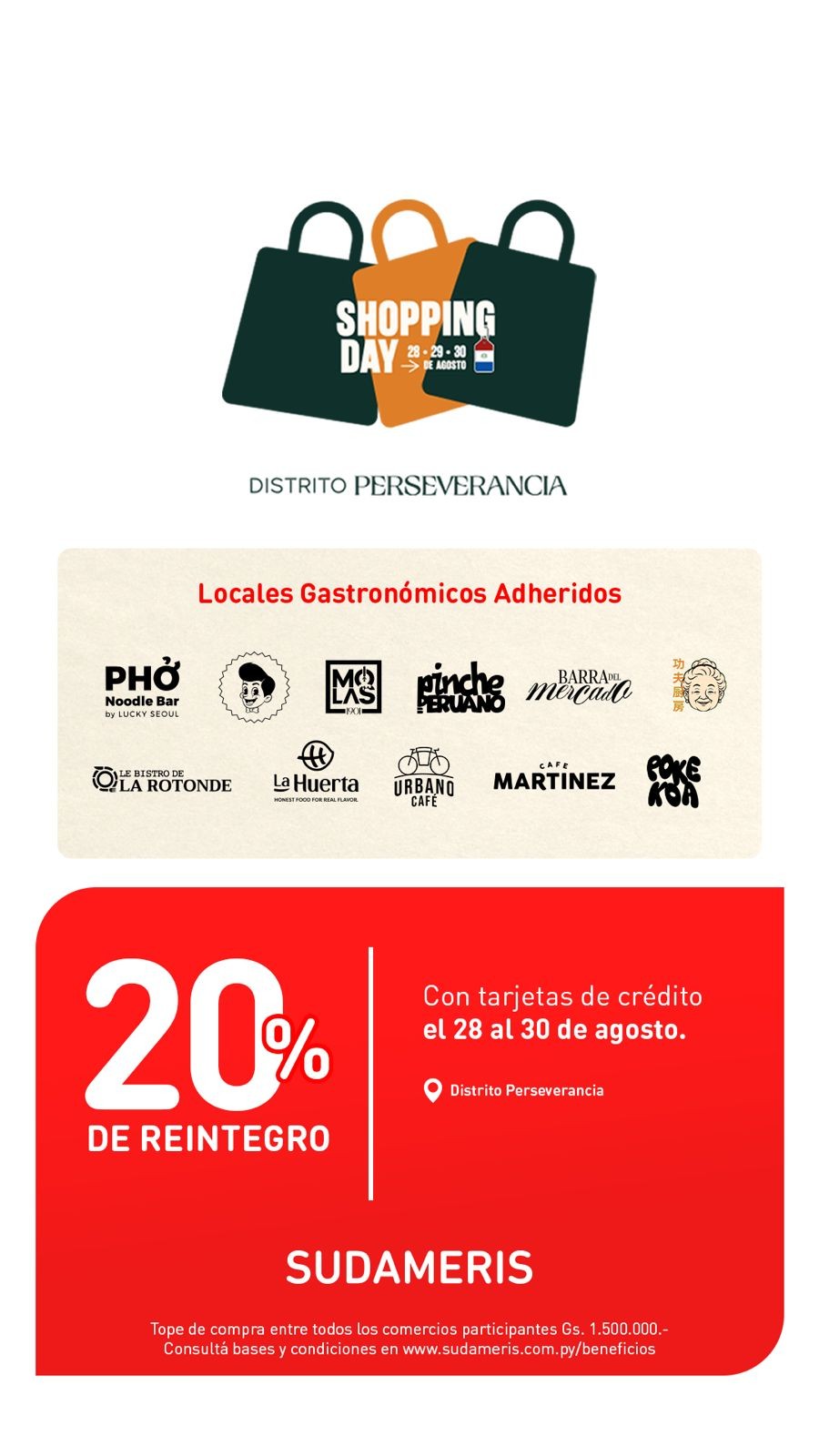 SHOPPING DAY – DISTRITO PERSEVERANCIA